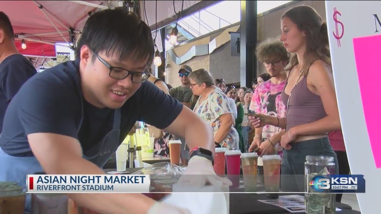 Asian Night Market brings new experiences and entertainment to downtown Wichita