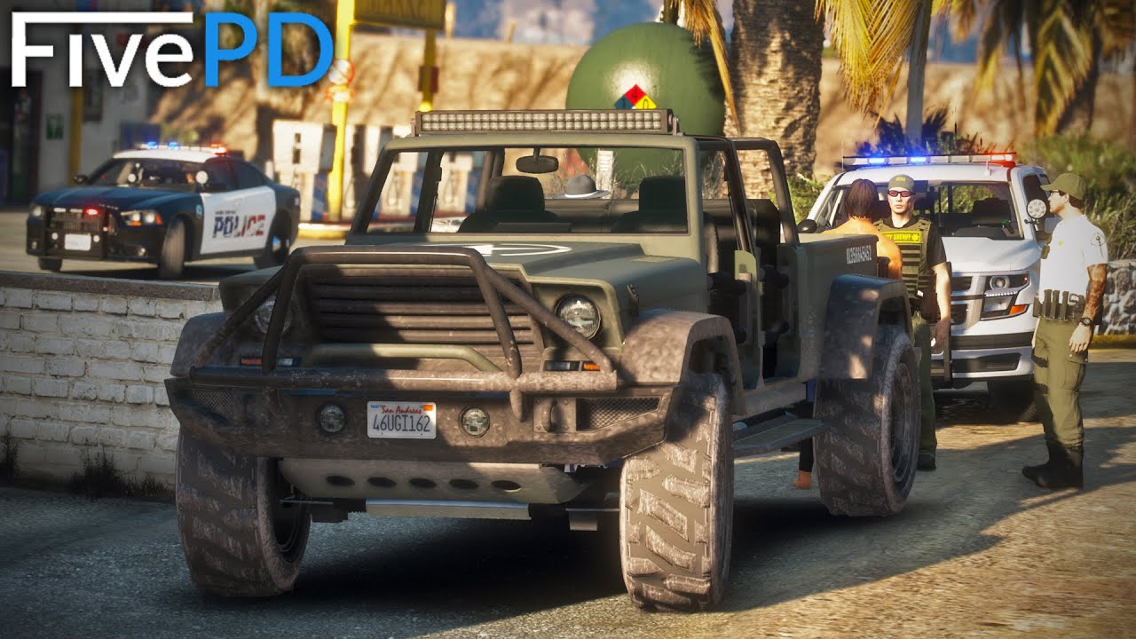 Canis Chaos! | GTA 5 FivePD 45 (Zach's Run)