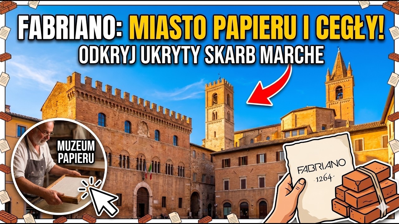 Fabriano – miasto papieru, tradycji i prawdziwego włoskiego klimatu | Marche, Włochy