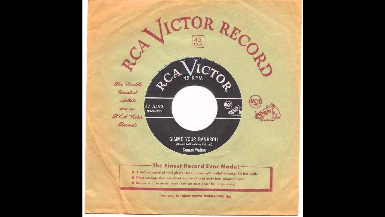 Square Walton - Gimme Your Bankroll - '53 Blues
