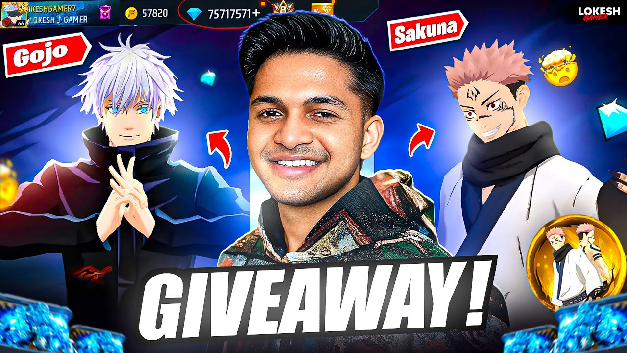 Free Fire Gojo Bundle #freefire #freefirelive #live #verticallive