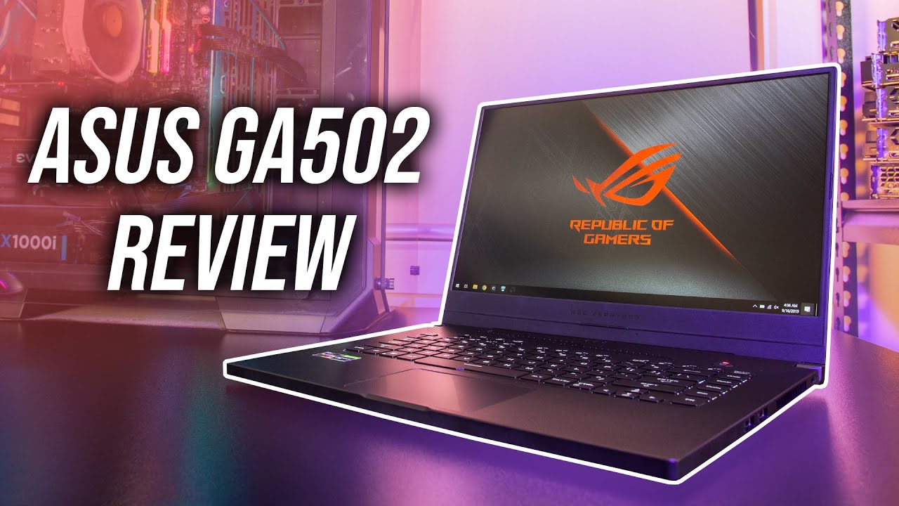 ASUS Zephyrus G (GA502DU) Gaming Laptop Review