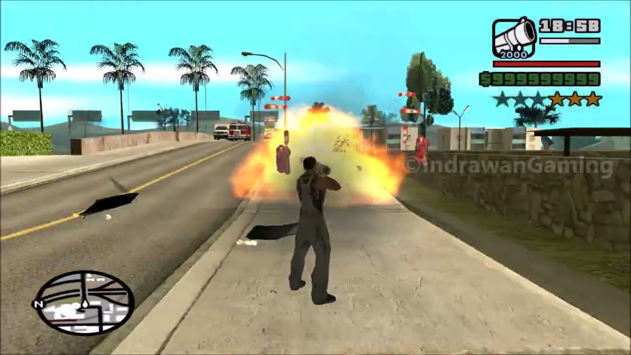 GTA San Andreas - Farmer CJ Rampage in Las Venturas