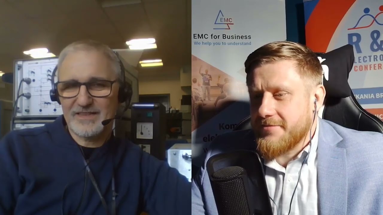Praca w Laboratorium EMC - PIT Łukasiewicz Poznań - Tomasz Warzyński, Michał Rokossowski