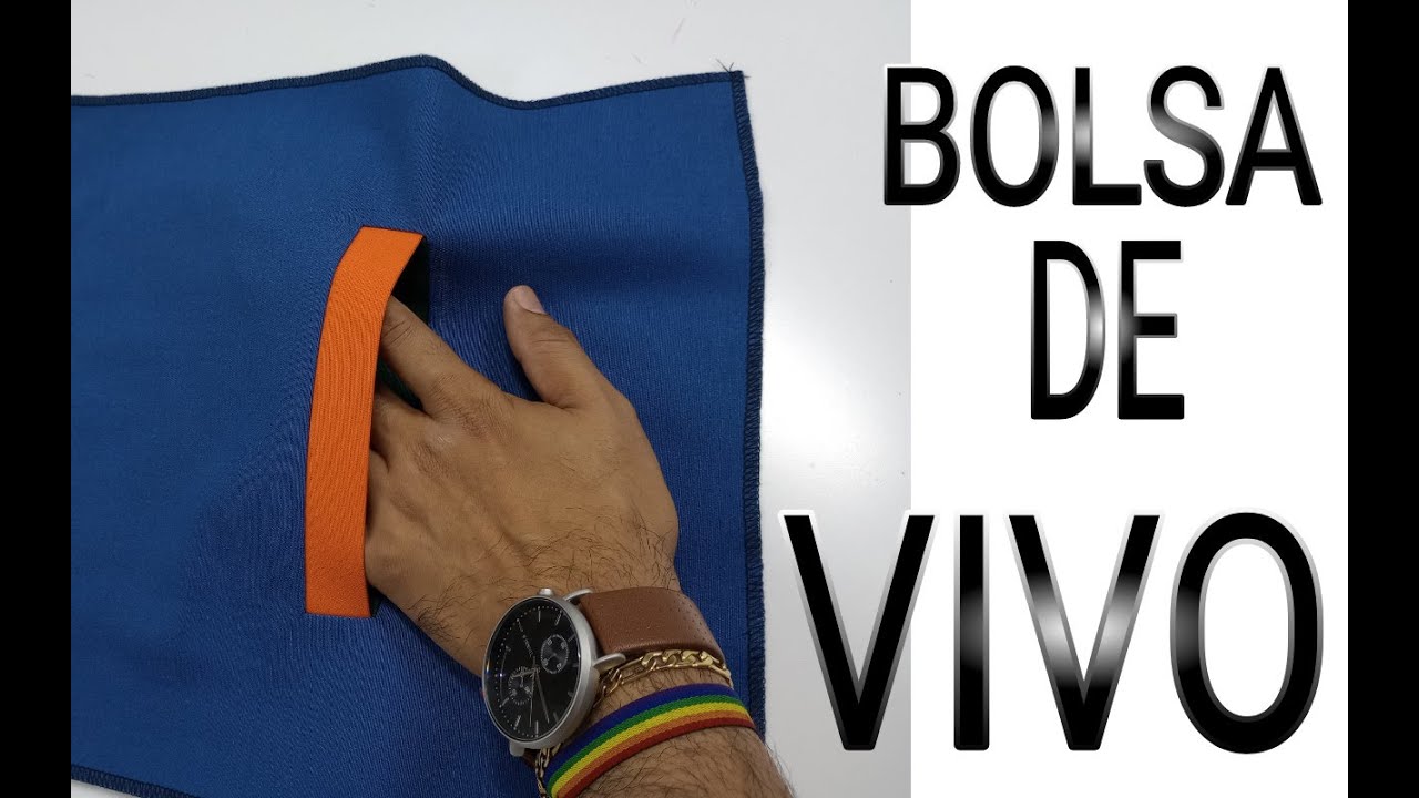 CÓMO HACER BOLSA CON VIVO