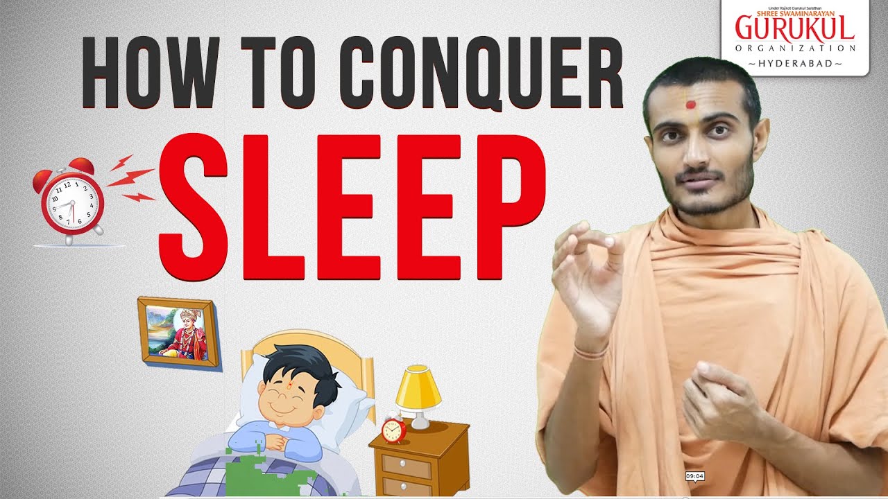 How to Conquer Sleep? | श्वाननिद्रा -  Be Ideal Student 3 | Swaminarayan Gurukul HYD