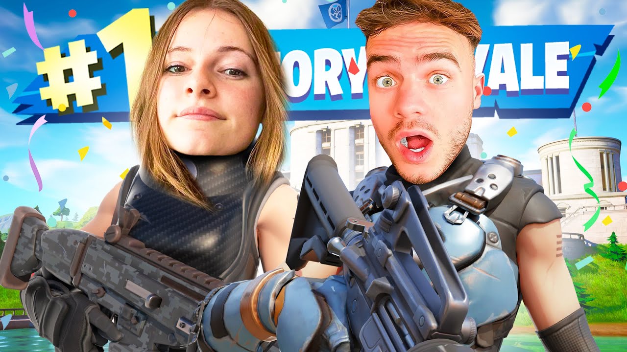 FORTNITE DUO MET LARISSA!💞