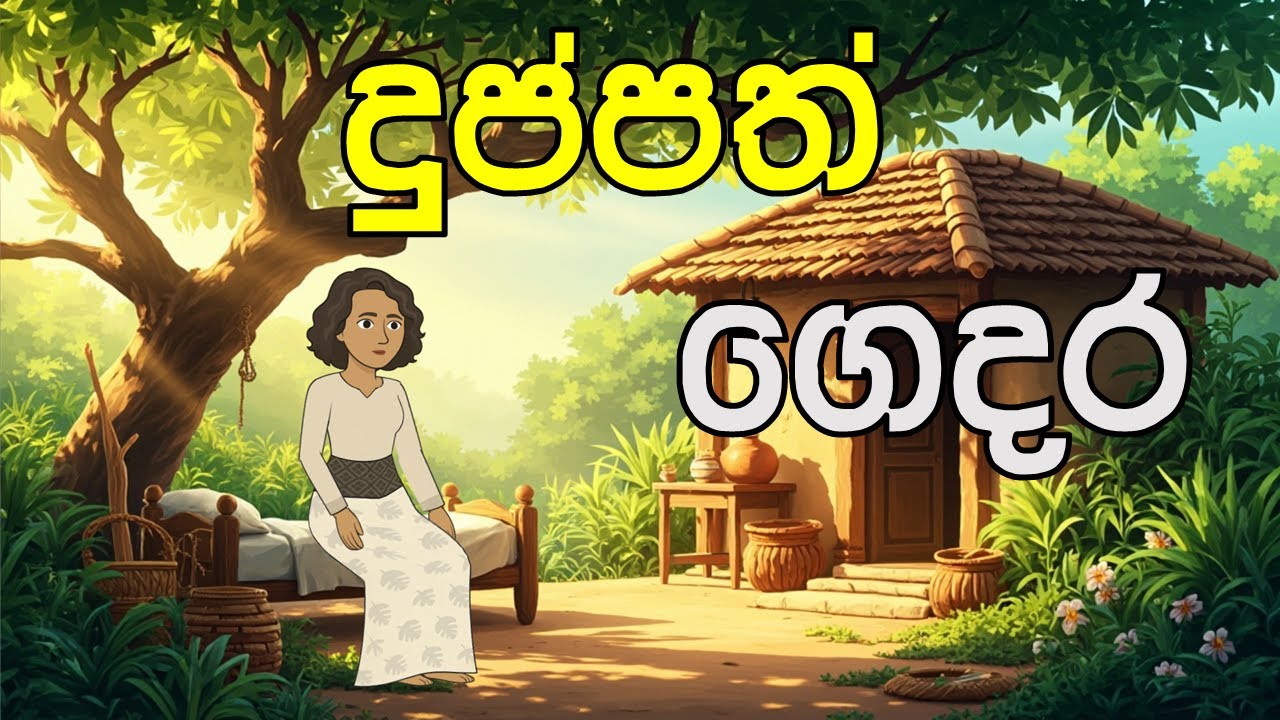 දුප්පත් ගෙදර| lama kathandara sinhala | සිංහල කාටූන් | sinhala cartoon story |#cartoon