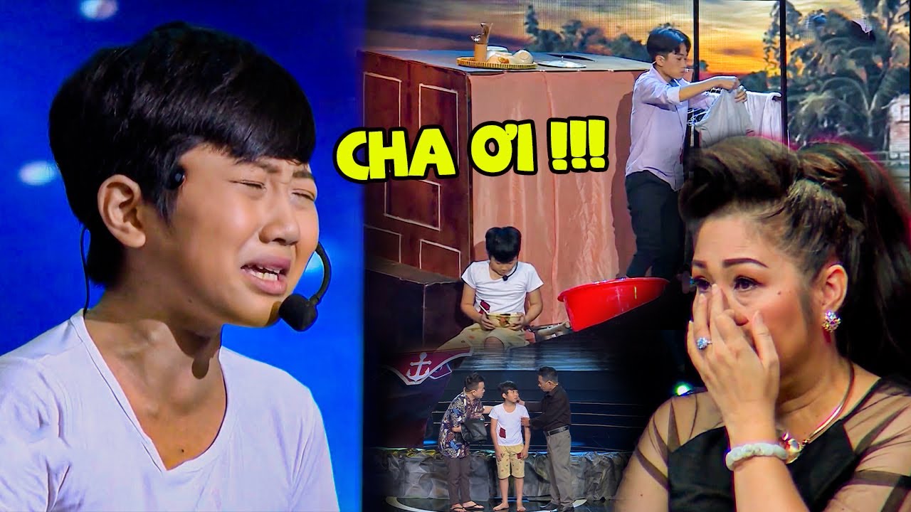 Cậu Bé Nghèo Hát Đầy DAY DỨT Khi Sắp LÌA XA CHA Để Đi Theo Ông Ngoại Khiến Giám Khảo VỠ OÀ | THVL