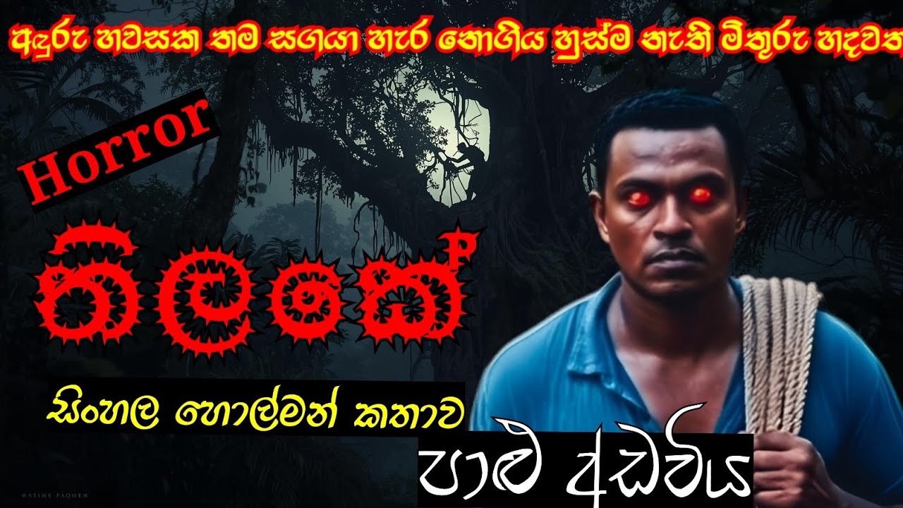 හුස්ම නැති මිතුරා තිලකේ | සිංහල හොල්මන් කතාව |horror story @පාළුඅඩවිය #horror #holman #sinhala #fypシ