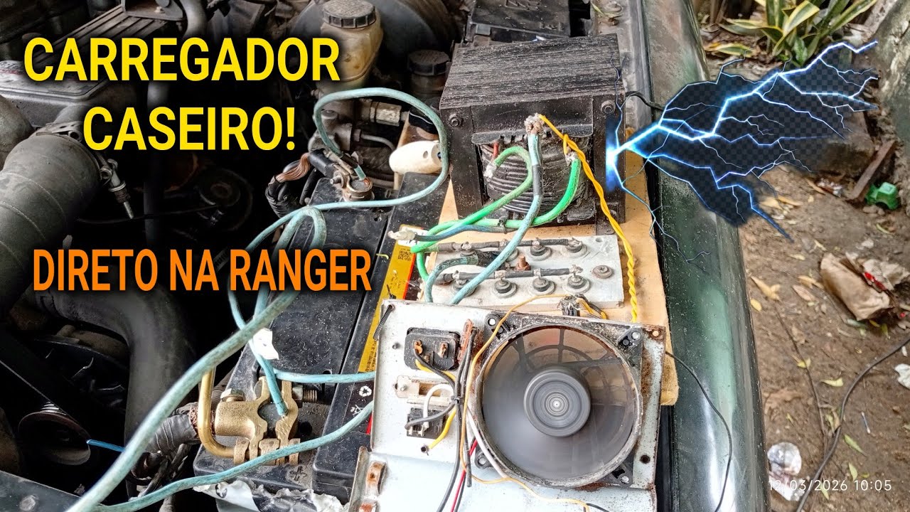 Levei meu CARREGADOR CASEIRO na casa Dele e o resultado foi SURPREENDENTE! ⚡️
