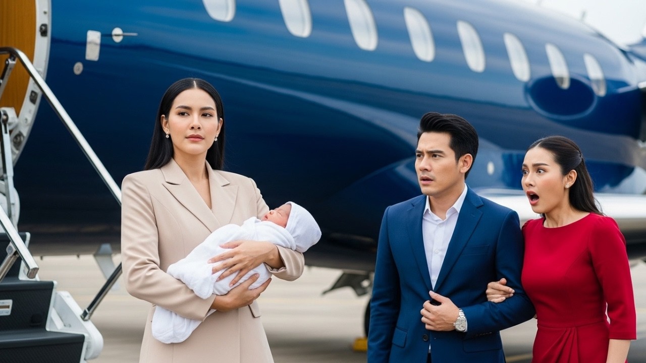 เธอเซ็นใบหย่าพร้อมน้ำตา… ไม่กี่วันต่อมาปรากฏตัวบนเจ็ตส่วนตัวมหาเศรษฐี ทำให้ทั้งประเทศช็อก!