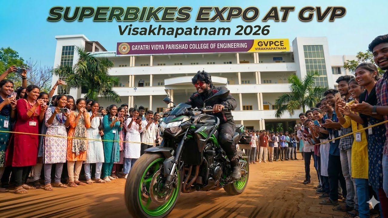 GVP Superbikes Expo 2026😮‍💨| Epic college reactions😉