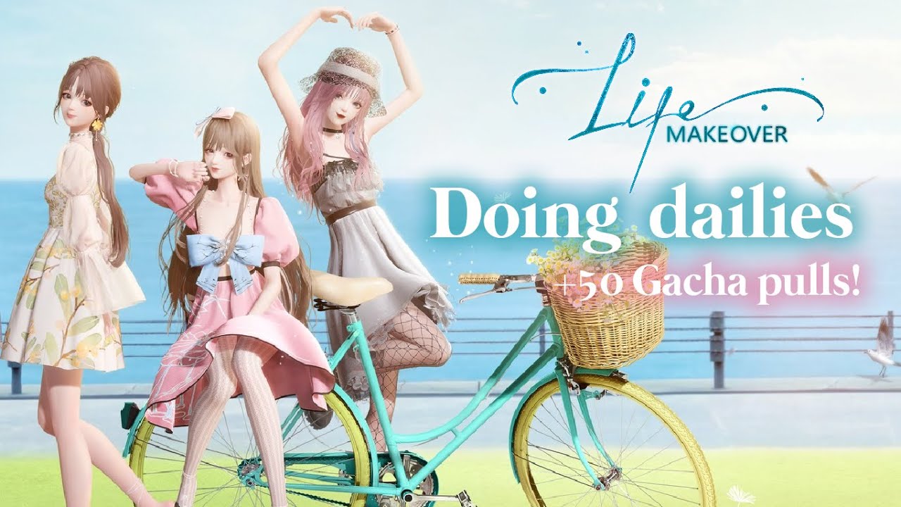 Doing My Dalies in Life Makeover LVL 42 Player ❤️ +50 Gacha Pulls 💎