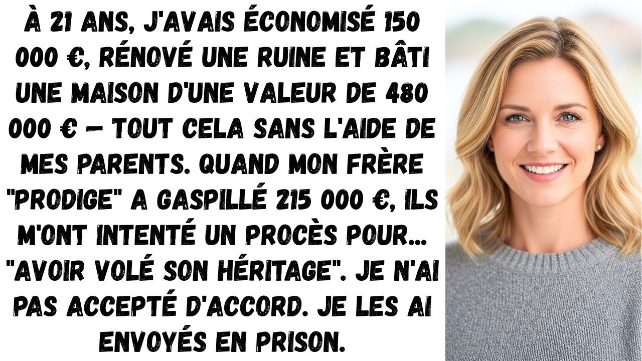 Mes Parents Ont Donné 215K€ À Mon Frère, Rien À Moi. J’Ai Bâti Une Maison, Ils Veulent Me La Prendre