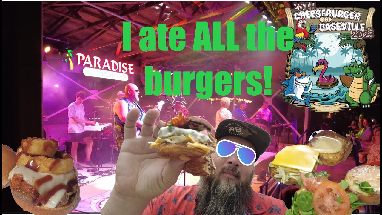 Caseville Cheeseburger Festival 2023. I ate ALL the burgers!