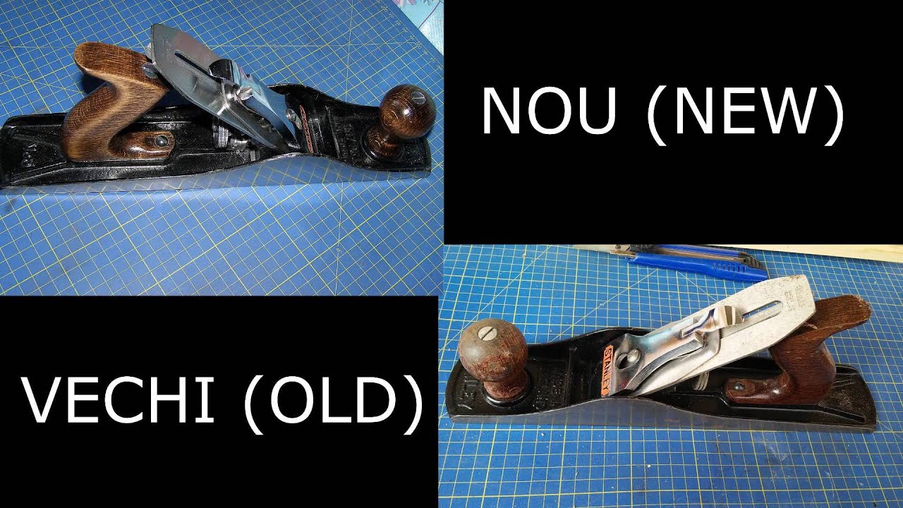Cum sa restaurezi o rindea (How to restore a hand plane)