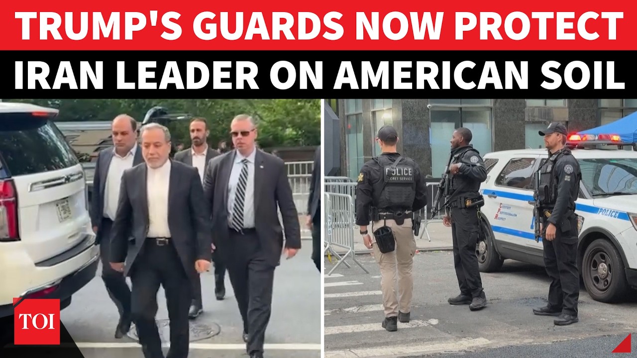Iran Leader Gets 'Trump&rsquo;s Security' On US Soil; Tehran Reacts To Stunning Twist | Watch