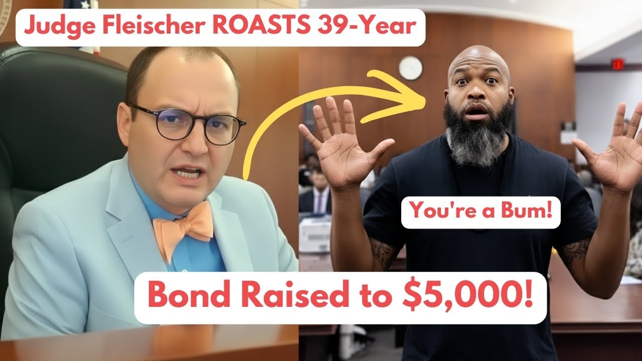 Judge Fleischer DESTROYS Lazy 39yo: "You're 39 Making $300 a Month? Bond Revoked!