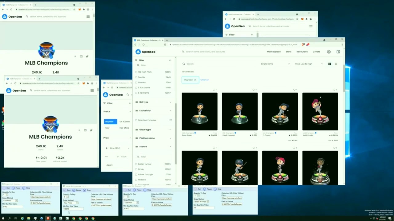 OpenSea Bot 🔶 NFT Trading Bot 2022 ☑️ Fast Buy / Sell NFT software ☑️ NFT Bot