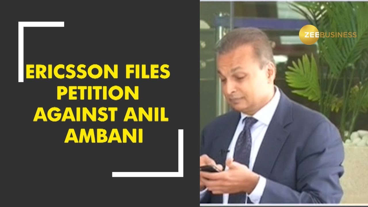 Ericsson files contempt of court petition in SC against Anil Ambani