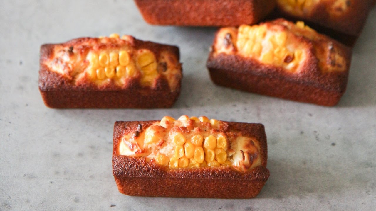Double cheese corn financier │Brechel