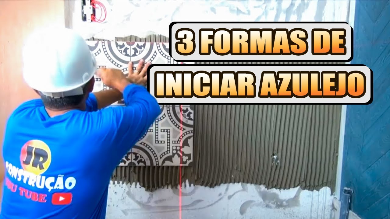 APRENDA 3 FORMAS DE INICIAR O AZULEJO