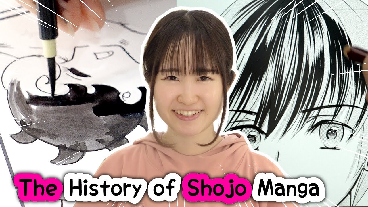 I Draw Girl MANGA from EVERY ERA - The History of Japanese Art