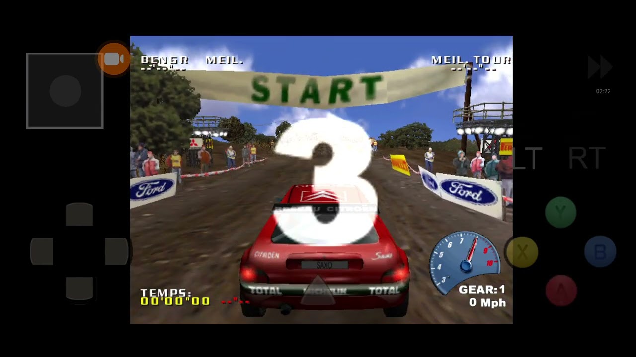 1996 Test Drive V Rally Dreamcast Title 