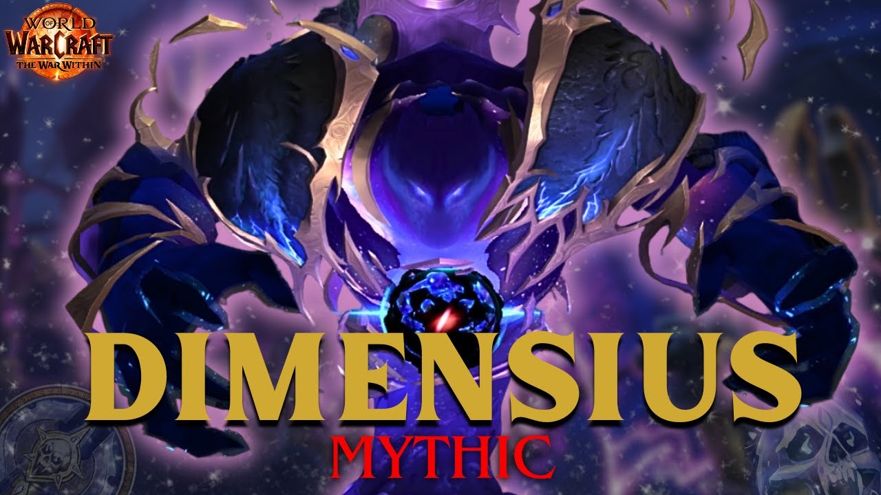 DIMENSIUS MYTHIC / Frost DK Boss Walkthrough and Guide 11.2 / Manaforge Omega Raid