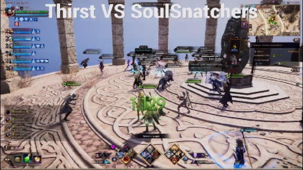 Throne and Liberty PvP Thirst VS Soul Snatcher                     Bodyguard tank pov