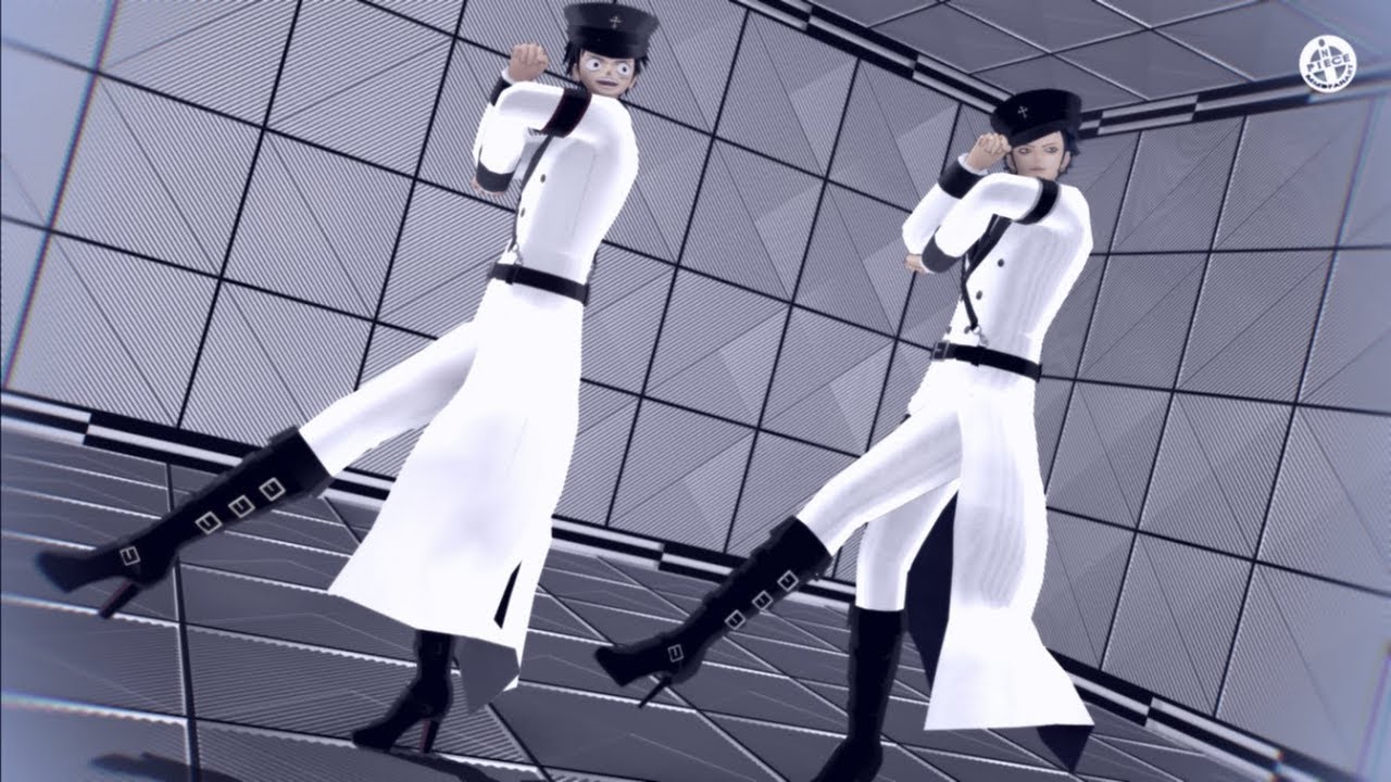 （MMDワンピ）軍服ピンヒール同盟でGirl