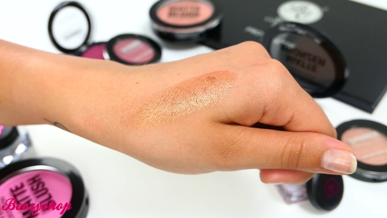 City Color Cosmetics Shimmer Shadow Swatch - Cheers to Life | Boozyshop