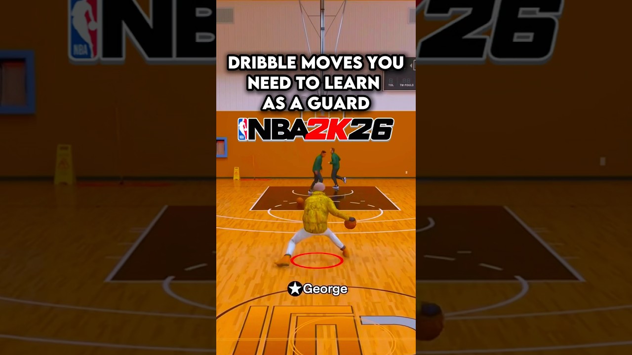 Дриблинговые движения для изучения в качестве защитника в NBA 2K26‼️