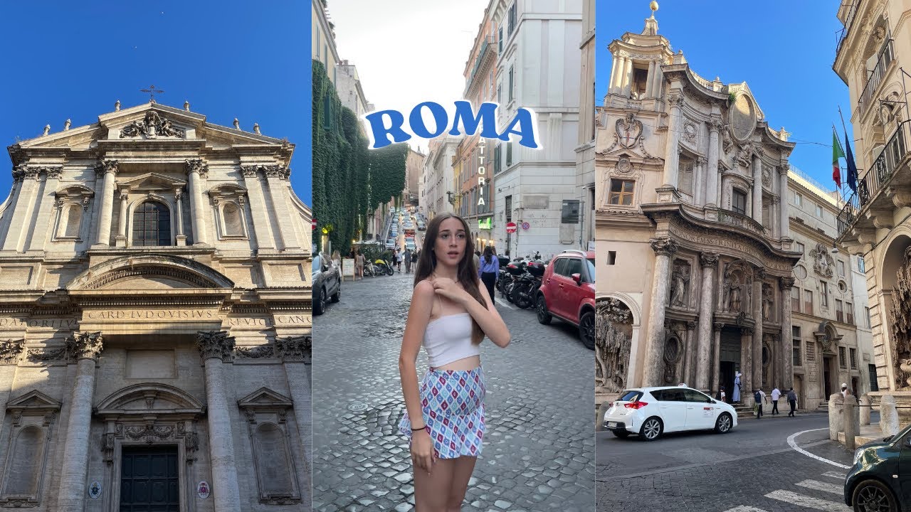 Explorando Roma como nunca antes: Vlog de viaje +consejos 🇮🇹 || DALUNITA