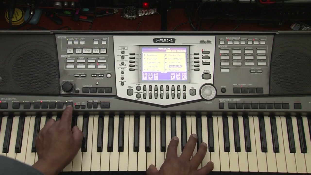 yamaha psr 1000 sonidos y programacion parte 1