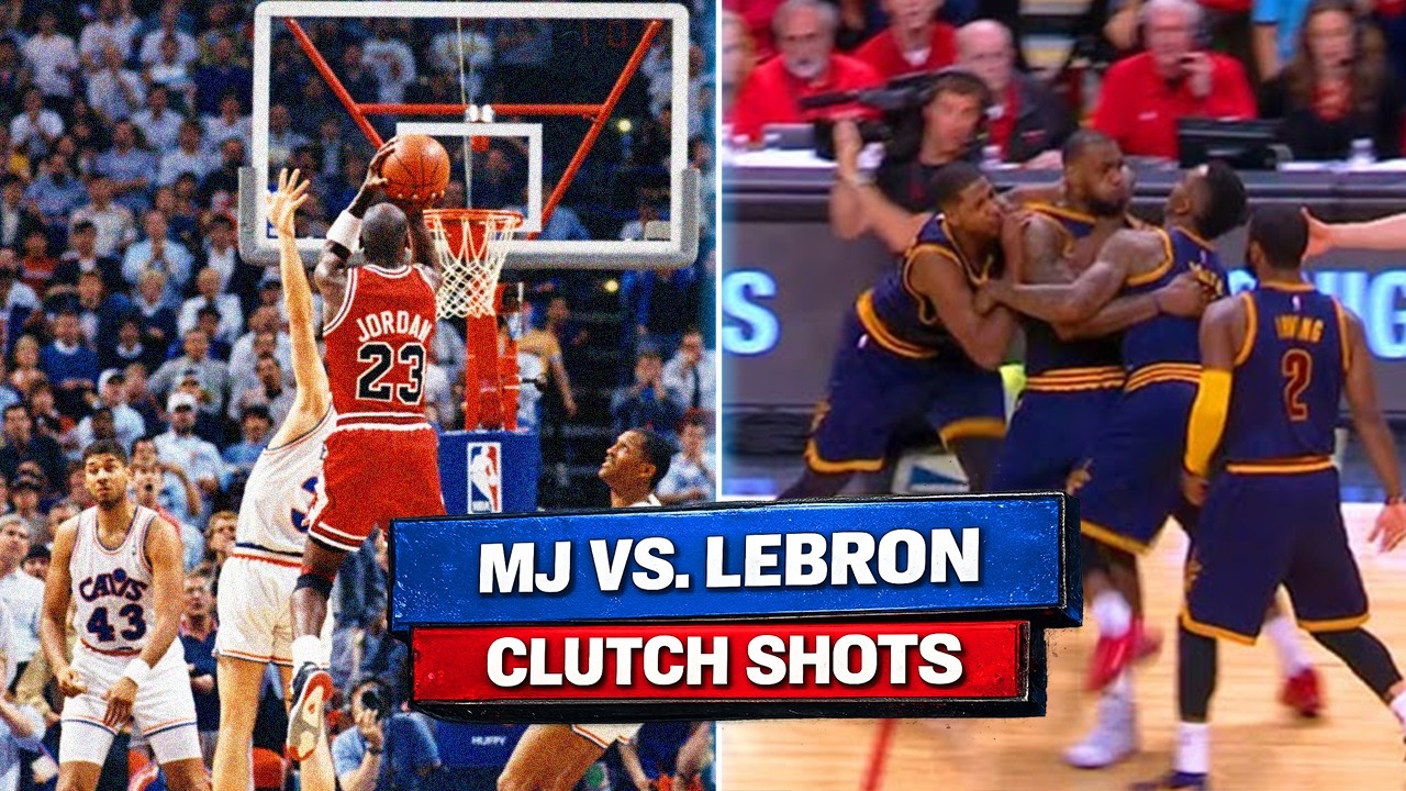 Michael Jordan vs LeBron James: Best Clutch Moments