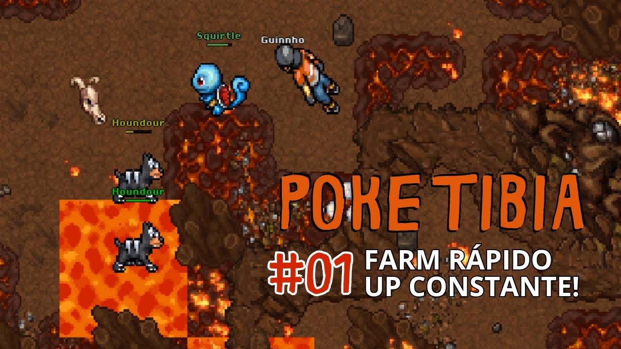 POKETIBIA IDLE - DICA DE UP PARA QUEM COME&Ccedil;OU COM POKEMON DE &Aacute;GUA!