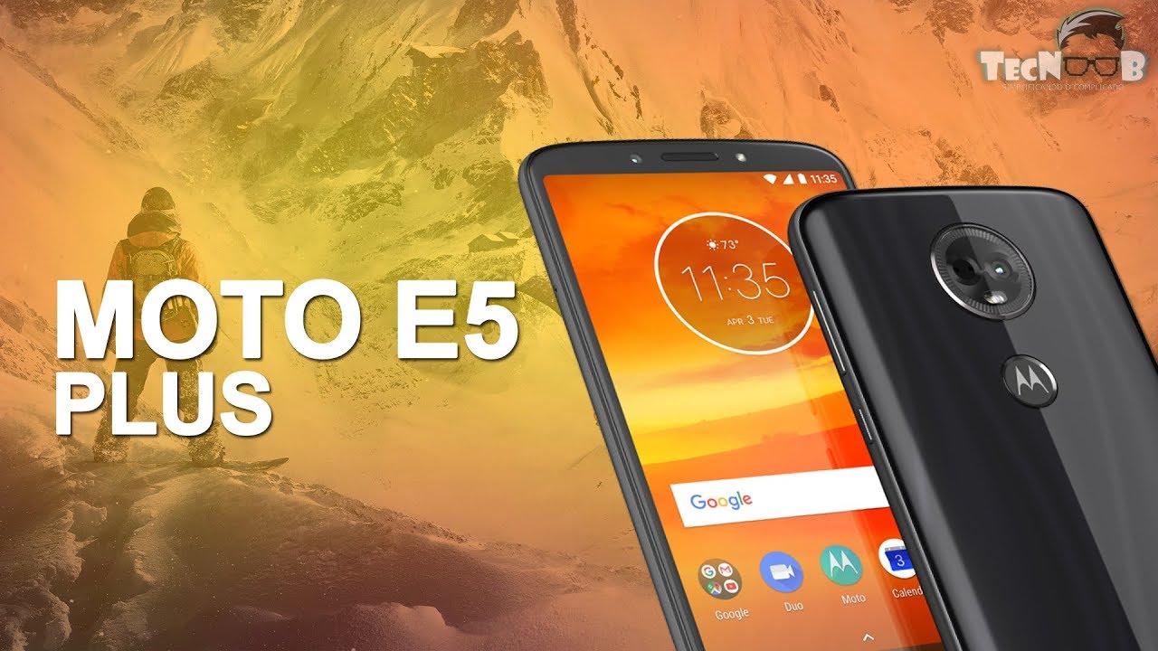 Moto E5 Plus  [Análise / Review] - TecNoob