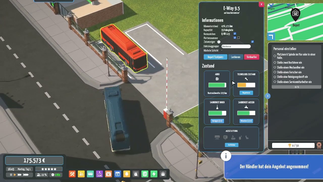 Let´s Play City Bus Manager Staffel 01 Folge 01 Wir Managen Krefeld