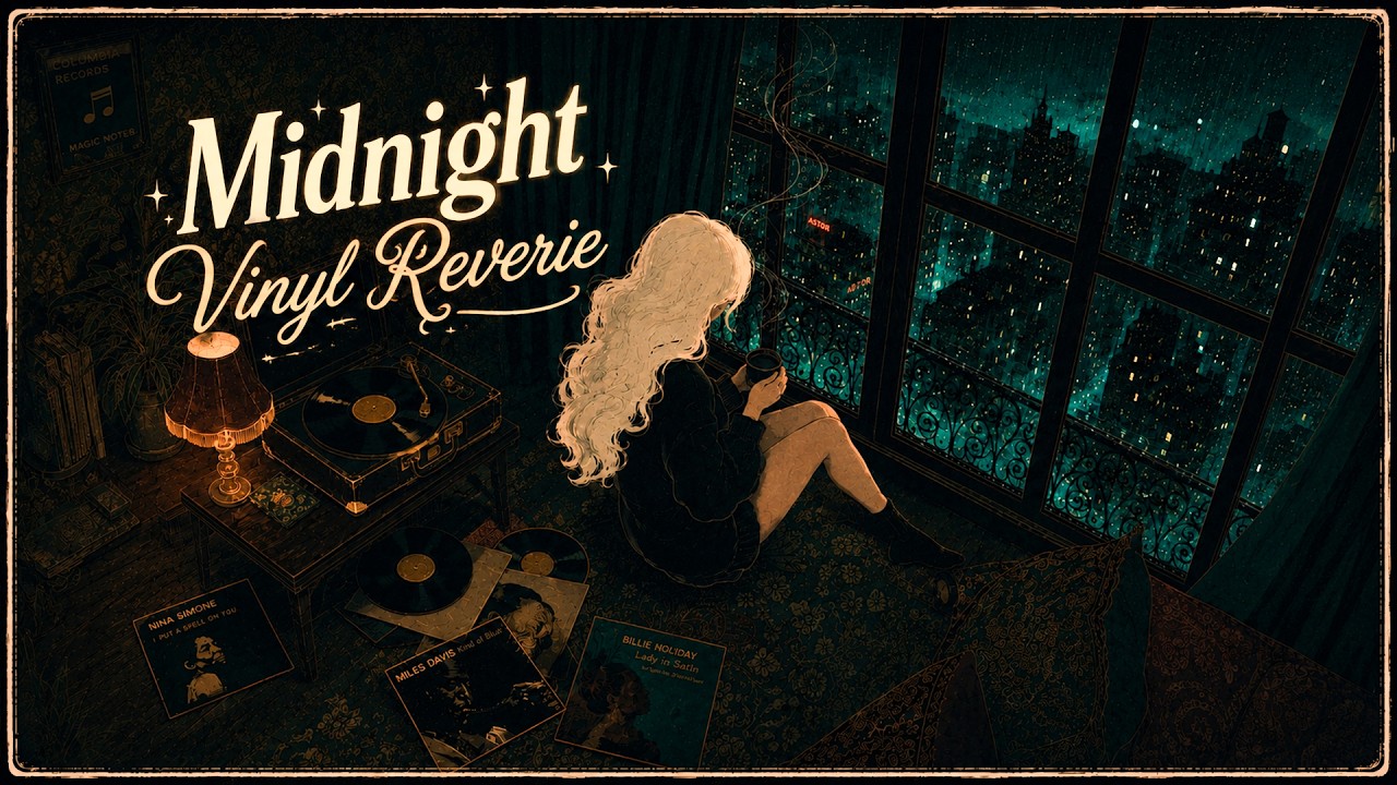 Dark Jazz & Cinematic Trip-Hop // Night Driving Playlist // Midnight Vinly Reverie