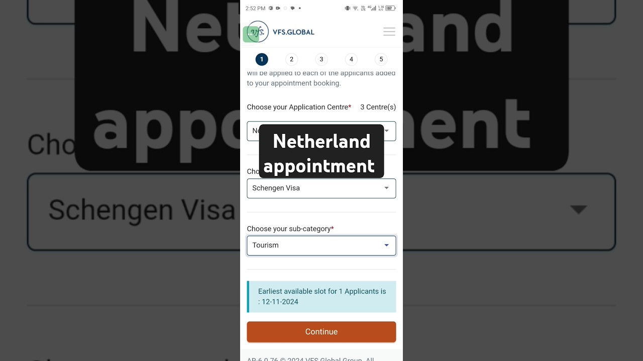 #netherlands #appointment #visa PART 1