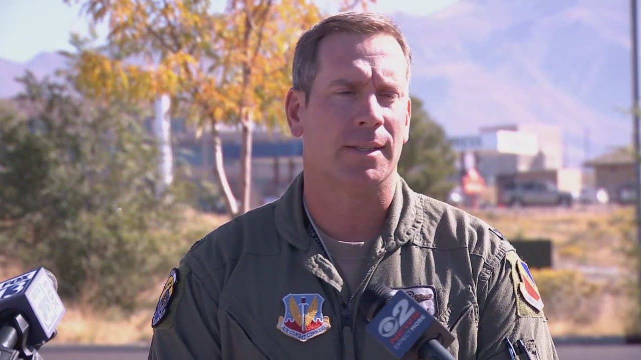 Hill Air Force Base press conference on F-35 crash (10/20)