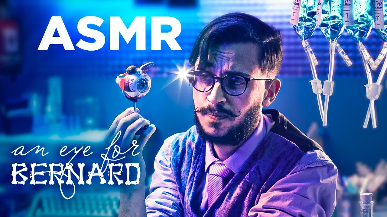 The Tingle Doctor builds an EYE for Bernard 👁️ASMR