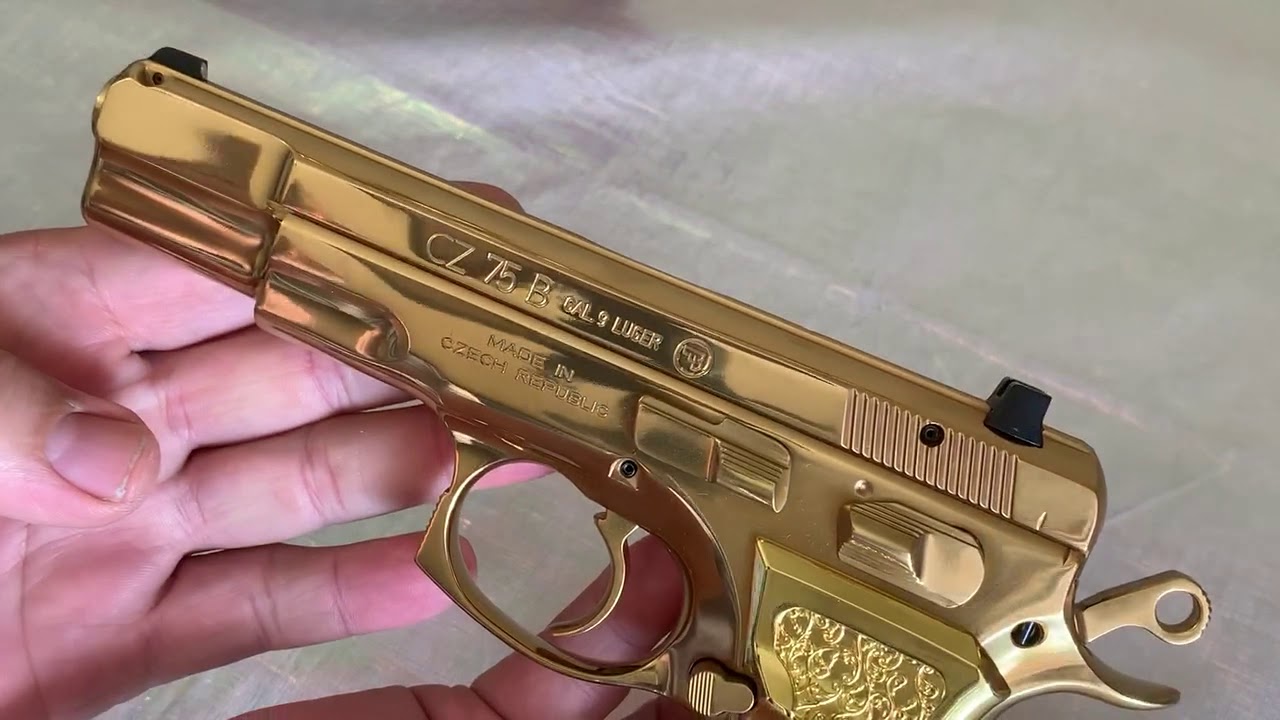 CZ 75B Golden Gun