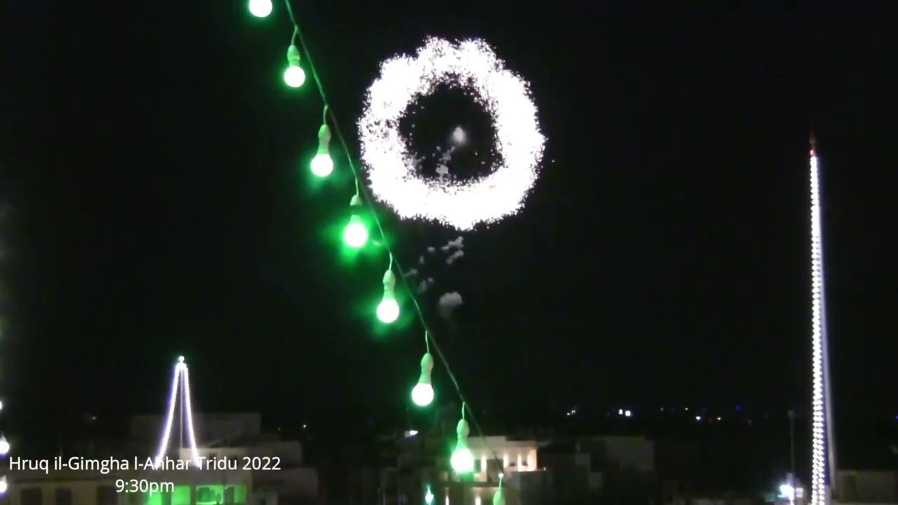 Hruq tan-Nar fl-Ahhar Tridu Festa San Pietru 2022 - 9:30pm