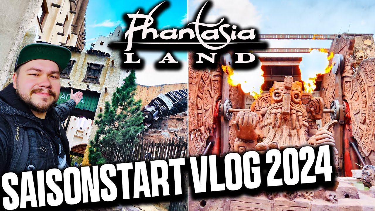 PHANTASIALAND Saisonstart Vlog 2024 - Das Kletterparadies in Brühl | Phantasialand Brühl