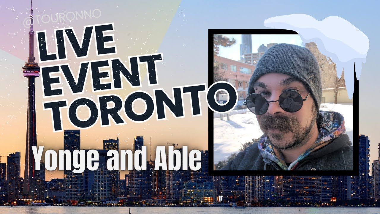 LIVE WALK TORONTO - Yonge And Able exploration of Yonge (worlds longest road)