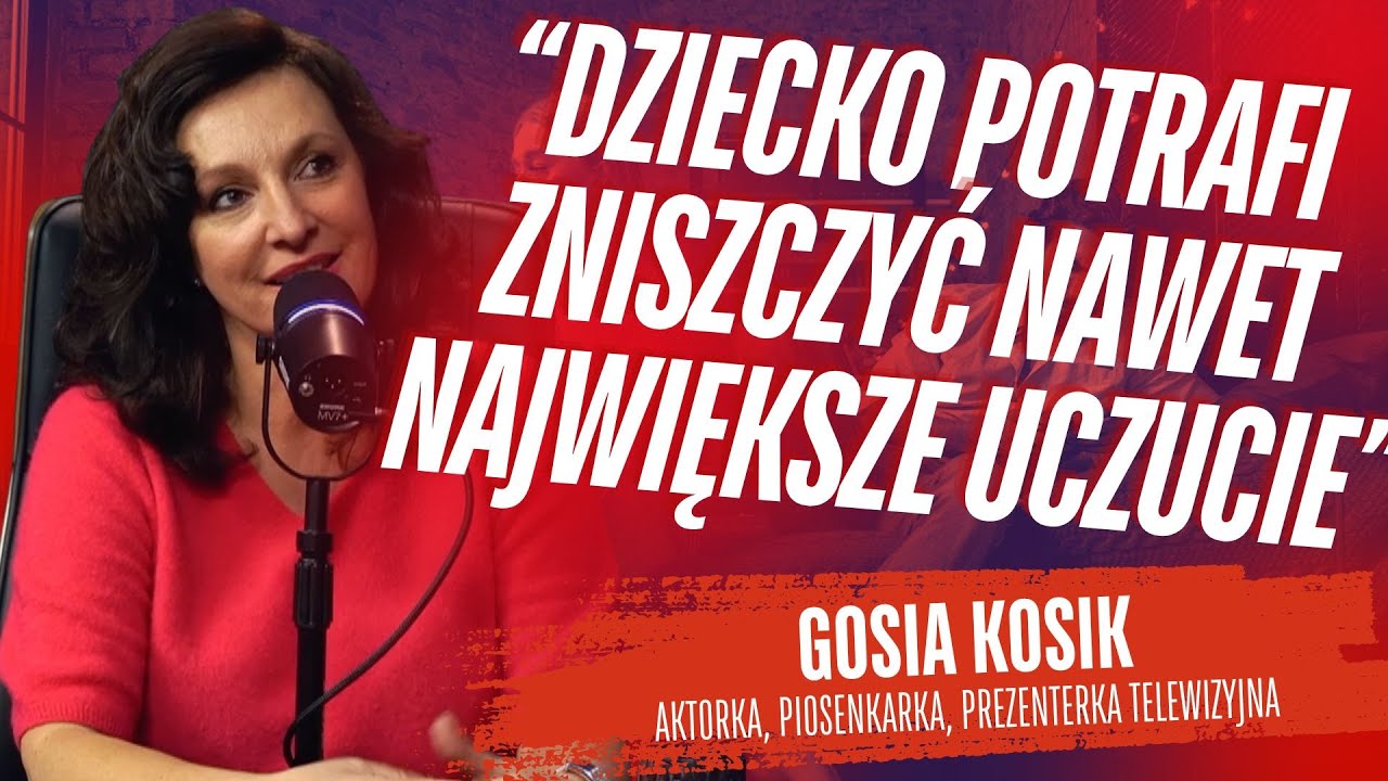 Dziecko potrafi zniszczyć nawet największe uczucie | Gosia Kosik | Dramagedon Podcast