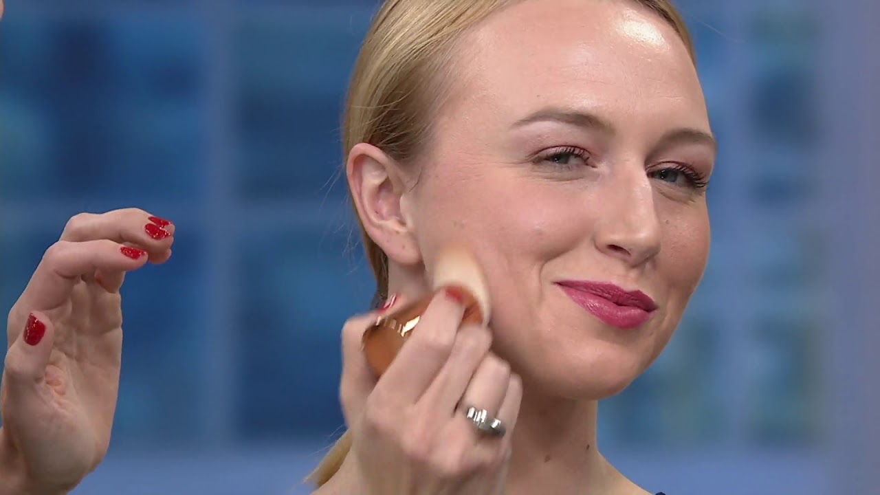 bareMinerals Deluxe Foundation Holiday Edition with Brush on QVC